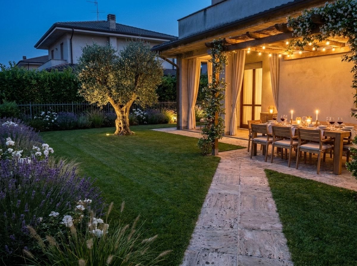 Lo stesso giardino rinnovato